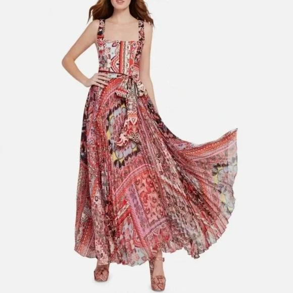 Alice + Olivia Dresses & Skirts - NEW Alice + Olivia Dreamy Deona Paisley Floral Square Neck Maxi Dress $595